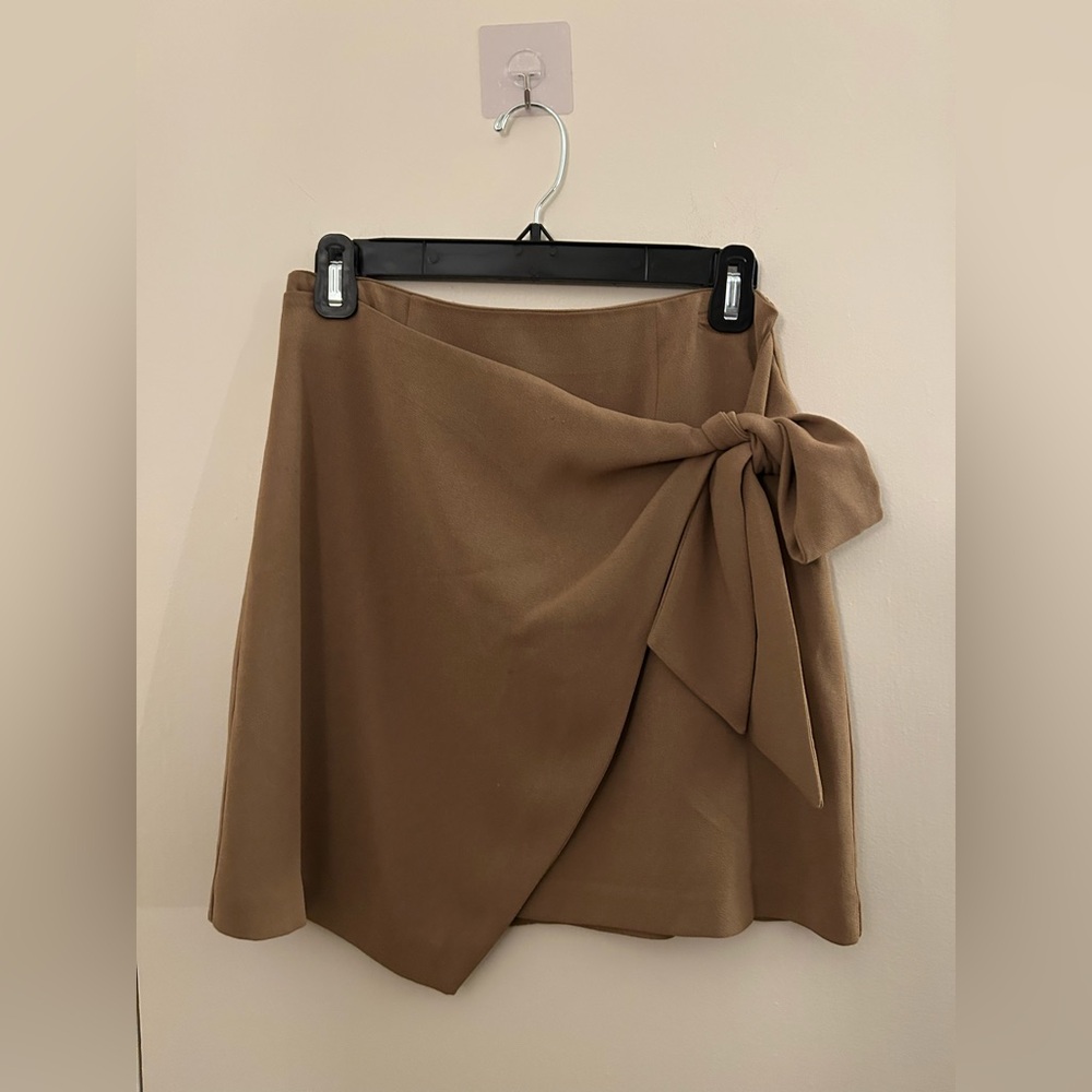 Aritzia Wilfred Wrap Skirt with Bow